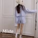 【MISTO SHOP】正韓 自訂款不修邊短版上衣 2色