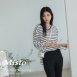 【MISTO SHOP】正韓 條紋休閒套裝組 / 上衣+黑褲 / 2色 / 現貨