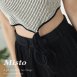 【MISTO SHOP】韓系 罩杯條紋滾邊背心