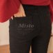 【MISTO SHOP】韓系 雙釦丹寧激瘦貼褲 S-XL