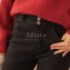 【MISTO SHOP】韓系 雙釦丹寧激瘦貼褲 S-XL