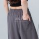 【MISTO SHOP】韓系 春季鬆緊休閒棉褲