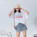 【MISTO SHOP】正韓 拚色字母TEE｜配色TEE