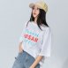 【MISTO SHOP】正韓 拚色字母TEE｜配色TEE