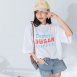 【MISTO SHOP】正韓 拚色字母TEE｜配色TEE