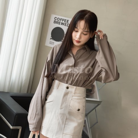 【MISTO SHOP】正韓｜知性綁帶襯衫｜多色任選｜現貨供應｜上班族襯衫