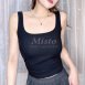 【MISTO SHOP】後背簍空 BRA TOP 背心｜運動背心｜含罩杯不可拆背心