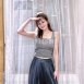 【MISTO SHOP】後背簍空 BRA TOP 背心｜運動背心｜含罩杯不可拆背心