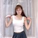 【MISTO SHOP】後背簍空 BRA TOP 背心｜運動背心｜含罩杯不可拆背心