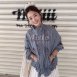 【MISTO SHOP】可愛童趣塗鴉防曬外套 ｜拉鍊抽繩外套｜│夏季外套