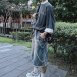 【MISTO SHOP】正韓 男裝率性單寧6分褲｜鬆緊腰/不修邊設計