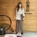 【MISTO SHOP】正韓 舒柔開岔長裙 ｜ 和熱銷舒柔長褲同樣材質 S M L XL