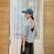 【MISTO SHOP】正韓 超涼感後一字上衣｜素色涼感TEE｜3色