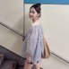 【MISTO SHOP】自訂款 棉麻後綁繩一字領上衣｜4色