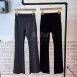 【MISTO SHOP】壓腹機能型顯瘦喇叭褲｜運動休閒褲