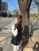 蛋糕天然絲連身洋