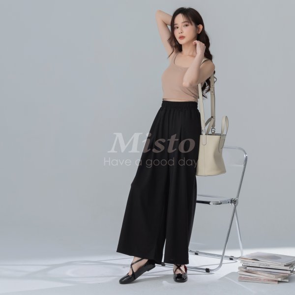 【MISTO SHOP】韓系 春季鬆緊休閒棉褲