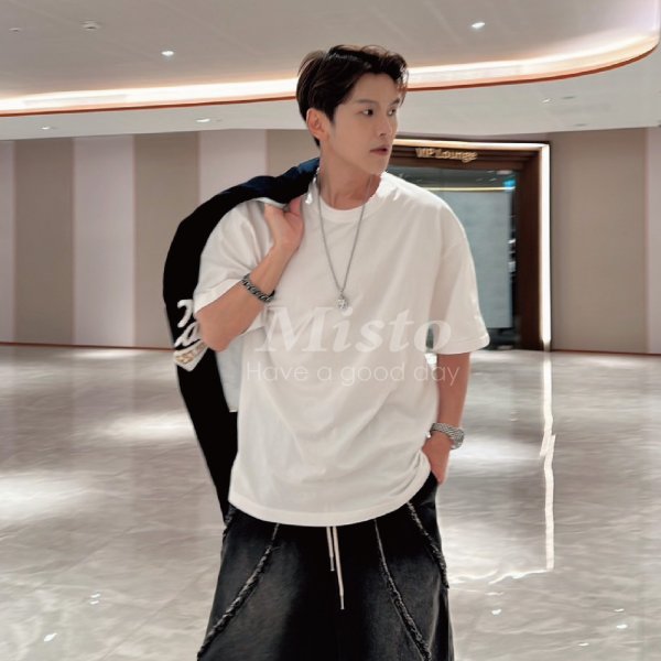 【MISTO SHOP】正韓 男裝 圓領素TEE｜挺版棉質