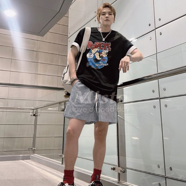 【MISTO SHOP】自訂款 男裝 普派水洗TEE｜薄款涼爽｜女生穿也很適合