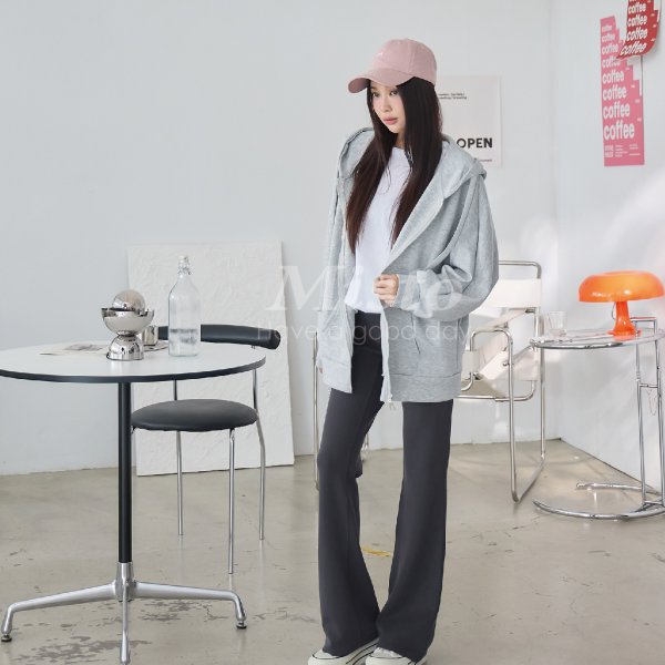 【MISTO SHOP】自訂款 舒柔太空棉拉鍊連帽外套｜布料質感超好