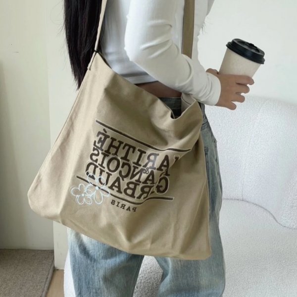 MARITHE 帆布肩背包 手提包